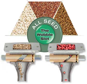 The best Single Seed Placement. Adjustable for varying size, weight and rate.